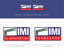 Tablet Screenshot of imi.com.mx